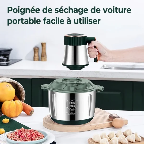 Electric Meat Grinders Food Crusher 6S Stainless Steel Multifunctional Vegetable Slicer Processor Chopper Kitchen Appliances