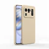Original Soft Phone Case for Xiaomi 11 Ultra 11Ultra Pro Lite NE 5G Funda Candy Color Liquid Silicone Luxury Straight Edge Cover