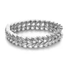 S22cd6aa24a0e40df9c8ae9b90ba5668fq.webp New Design Leaf Feather White Colorful Ear of Wheat Bangle For Women Bohemian Elastic Bracelets For Women Beads Jewelry