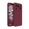 Original Soft Phone Case for Xiaomi 11 Ultra 11Ultra Pro Lite NE 5G Funda Candy Color Liquid Silicone Luxury Straight Edge Cover