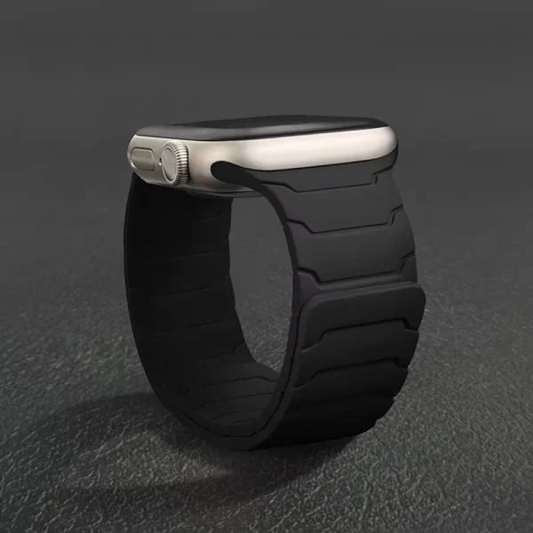 Silicone Magnetic Strap for Apple watch Bands 44mm 40mm 41mm 42mm 46mm 45mm 49mm correa iWatch Series 11 10 SE3 9 8 7 6 Ultra3 2