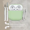 Silicone earphone case For Apple AirPods 4 Case Wirless hesdphones Earbuds case with   hook