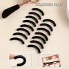 S6dd19cee2ee542a789989a01666a877fD.webp Portable Eyelash Curler with 15 Silicone Pads and Stainless Steel Eyelash Curler, Used for Eyelash Extensions and Curling Tools