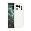 Original Soft Phone Case for Xiaomi 11 Ultra 11Ultra Pro Lite NE 5G Funda Candy Color Liquid Silicone Luxury Straight Edge Cover