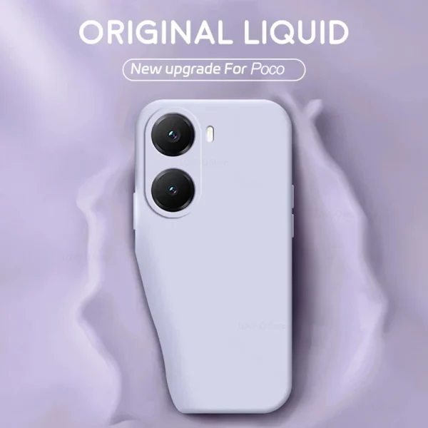 Poco X7 X8 Pro Max Case Original Liquid Silicone Phone Cases For Xiaomi Poco X8 X7 Prо X8Pro Pocox8 Prо Max Soft Back Cover