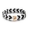 S962e97af842147dda829da100707674fk.webp New Design Leaf Feather White Colorful Ear of Wheat Bangle For Women Bohemian Elastic Bracelets For Women Beads Jewelry