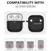 Silicone earphone case For Apple AirPods 4 Case Wirless hesdphones Earbuds case with   hook