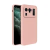 Original Soft Phone Case for Xiaomi 11 Ultra 11Ultra Pro Lite NE 5G Funda Candy Color Liquid Silicone Luxury Straight Edge Cover