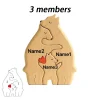 Scd1a8a9caf324569ad300b8eaf5067aeX.webp Art Wooden Bear Family Puzzle Personalized Name Custom Home Decor Thanksgiving Christmas Heartwarming Gift for Baby Mom