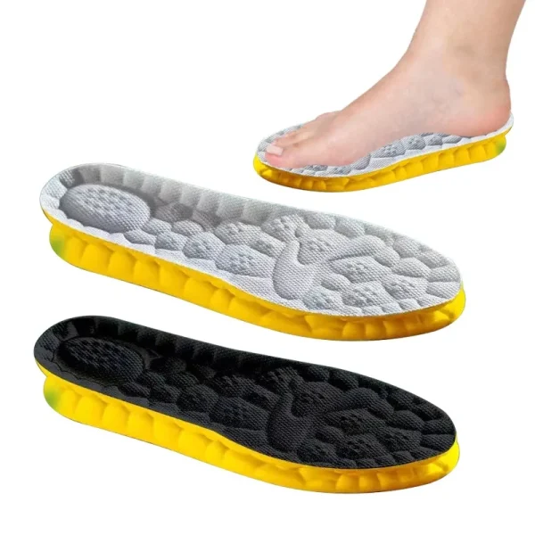 Se0dd735018a34546bddfeb5ee8587163x.webp 4D Sport Insole Super Soft Shoes Sole Pads for Feet Shock Absorption Baskets Shoe Sole Arch Support Orthopedic Inserts Insoles