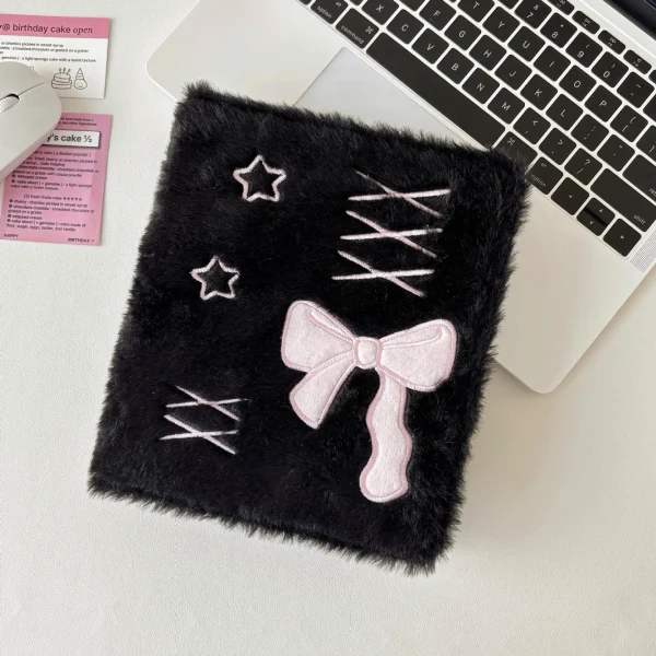 Se2d2608bd9f143b4acdfc6801dde53a0x.webp A6 Binder Photocard Holder Cute Plush Dog Cat Photo Album Kpop Idol Photocards Collect Book Student School Notebook Stationery